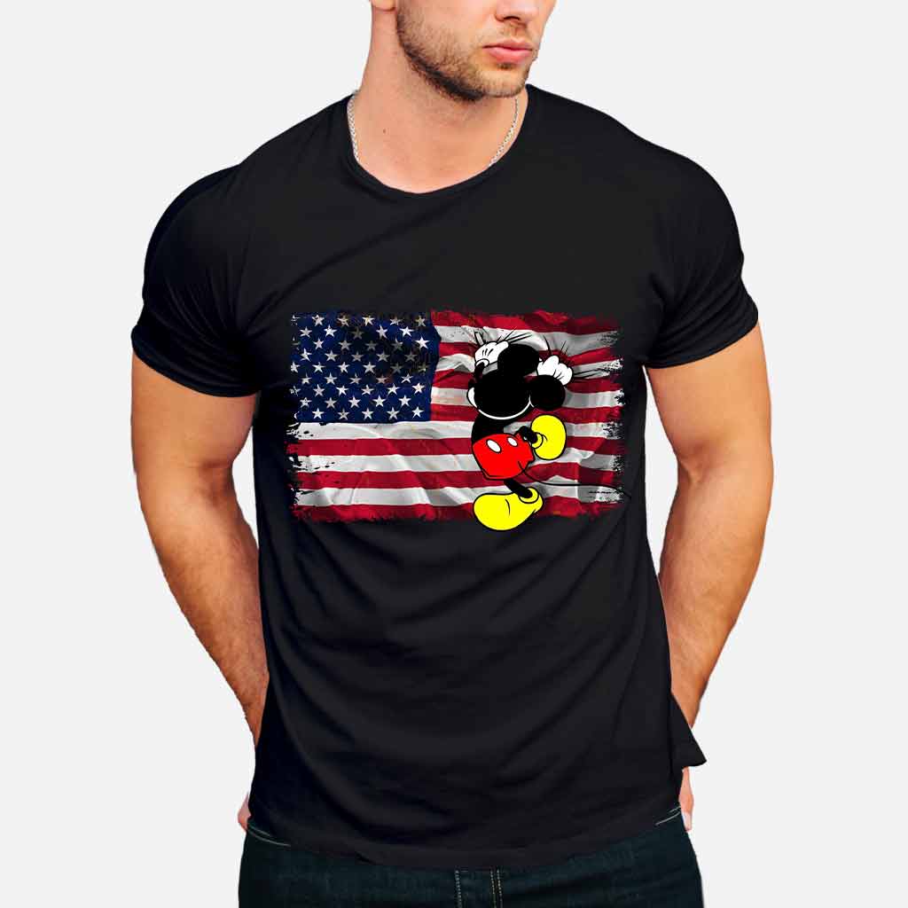 God Bless America - Independence Day Mouse T-shirt and Hoodie
