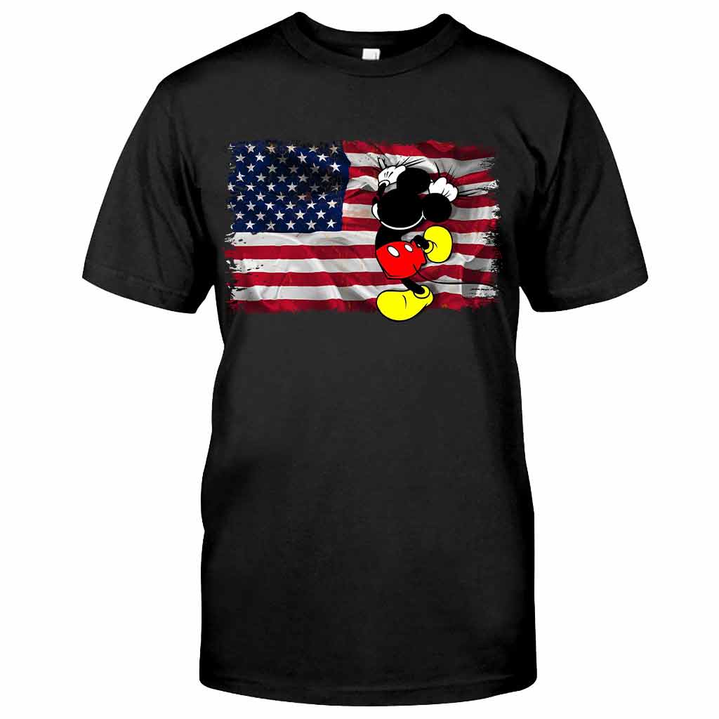 God Bless America - Independence Day Mouse T-shirt and Hoodie