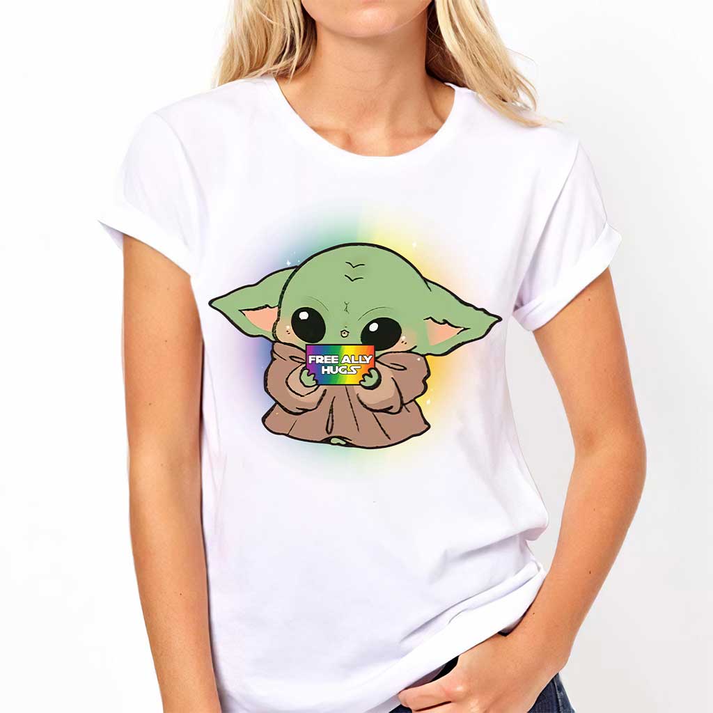 Free Ally Hugs Are - LGBT Support T-shirt and Hoodie