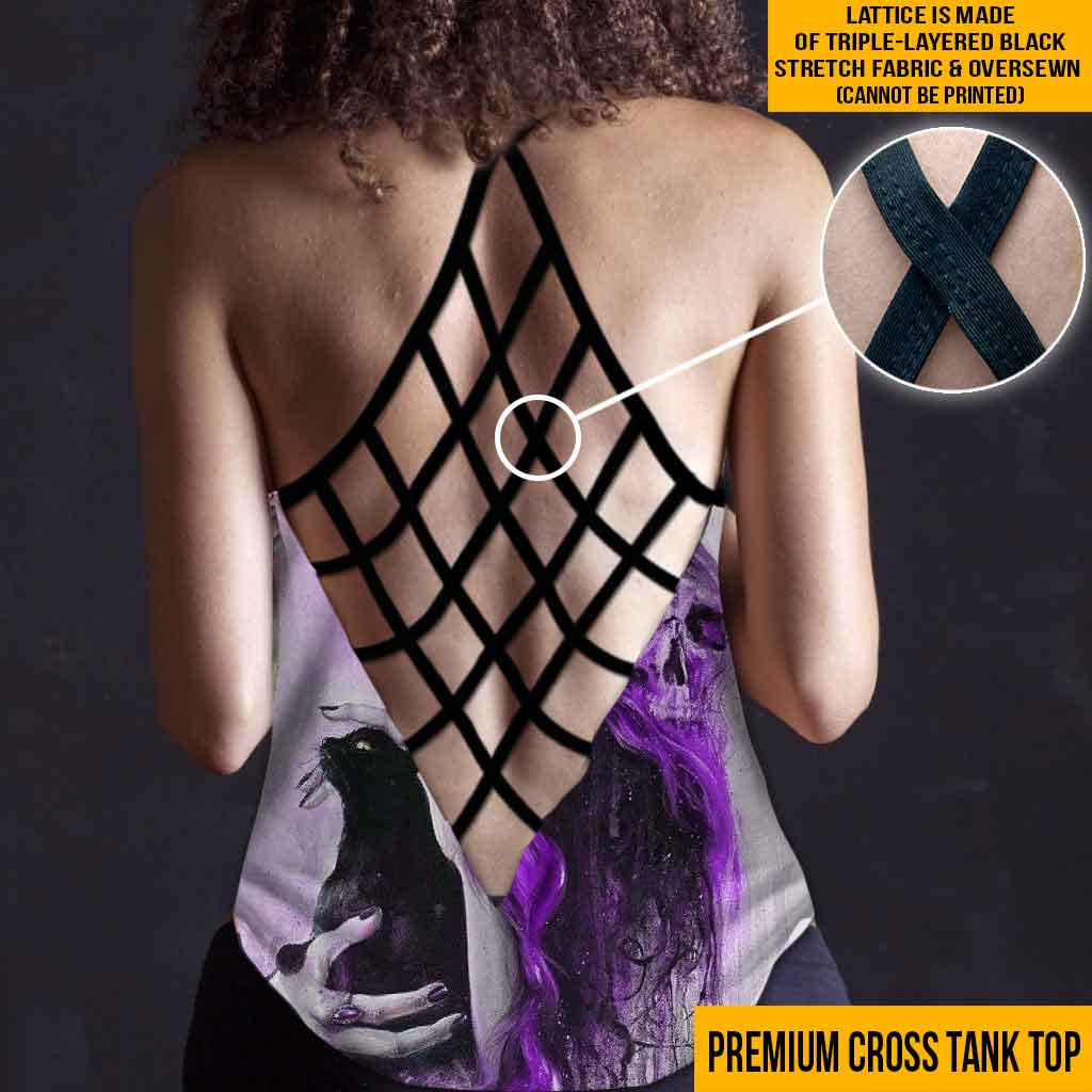 In A World Full Of Princesses Be A Witch Cross Tank Top