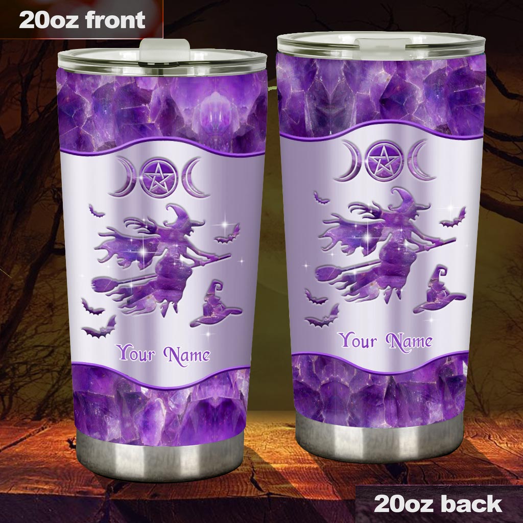 Salty Lil' Witch Personalized 3D Printed Tumbler