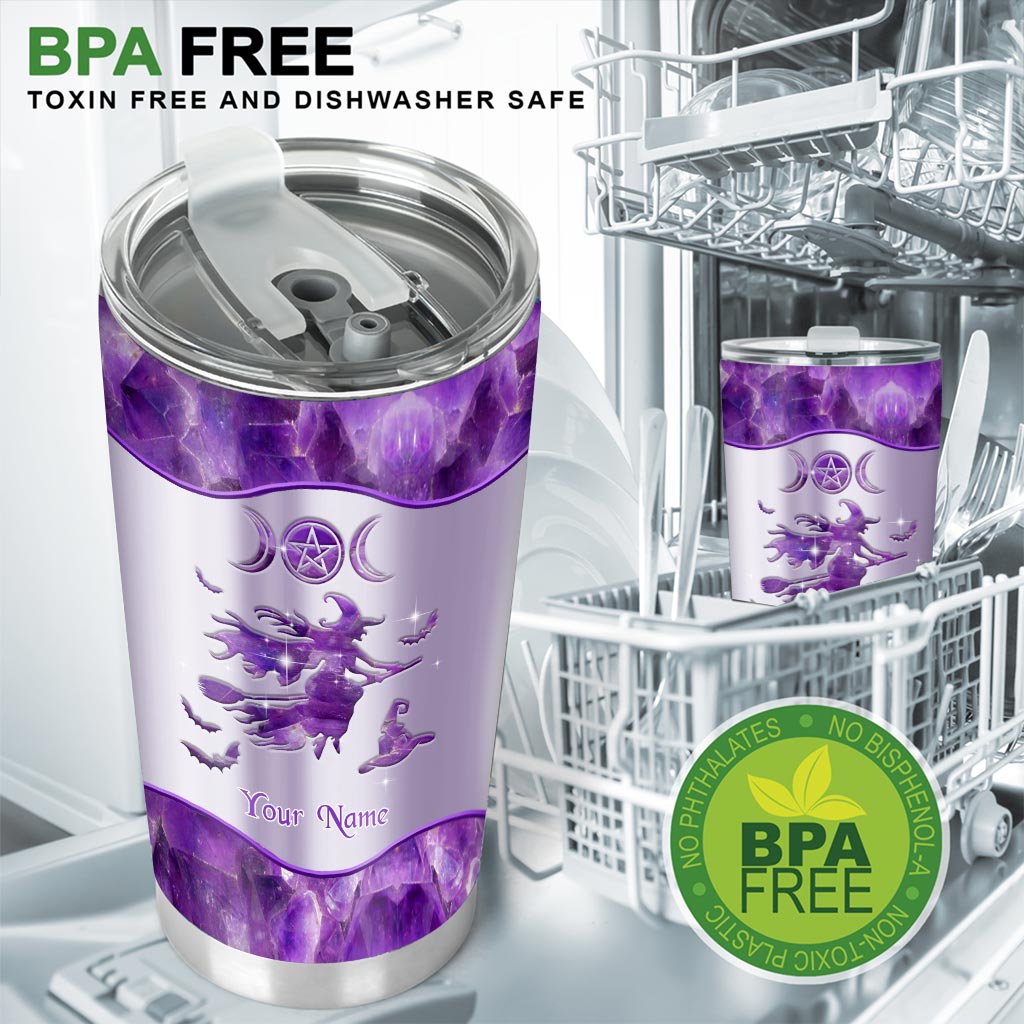 Salty Lil' Witch Personalized 3D Printed Tumbler