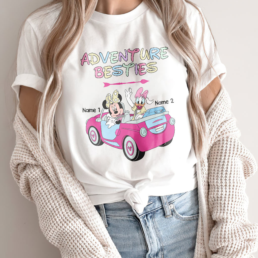 Adventure Bestie - Personalized Mouse T-shirt and Hoodie