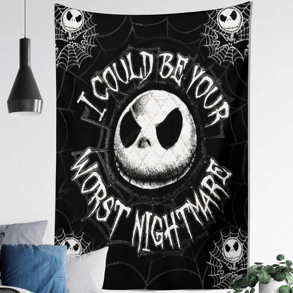 I Could Be Your Worst - Nightmare Wall Tapestry & Throw Pillow