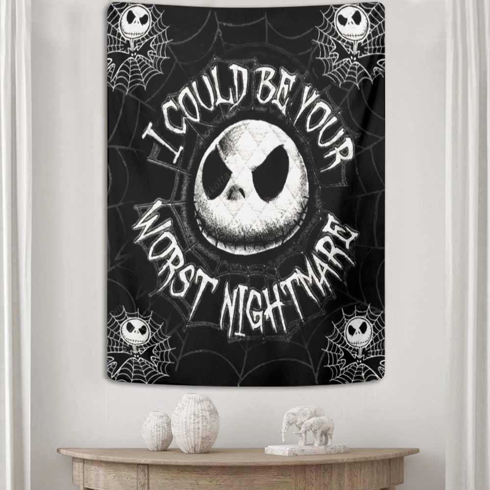 I Could Be Your Worst - Nightmare Wall Tapestry & Throw Pillow