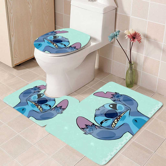 Ohana Forever - Ohana 3 Pieces Bathroom Mats Set