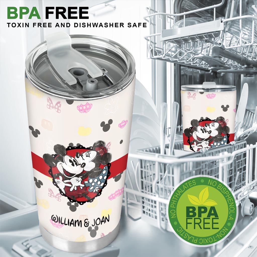 I Love You For All That You Are - Personalized Couple Mouse Tumbler