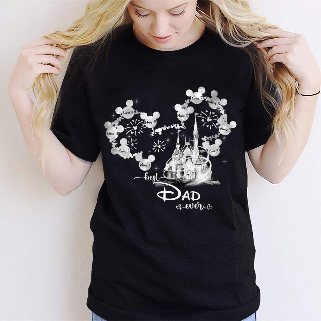 Best Dad Ever - Personalized Mother's Day Mouse T-shirt and Hoodie