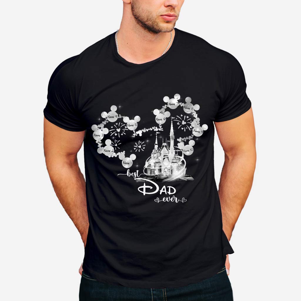 Best Dad Ever - Personalized Mother's Day Mouse T-shirt and Hoodie