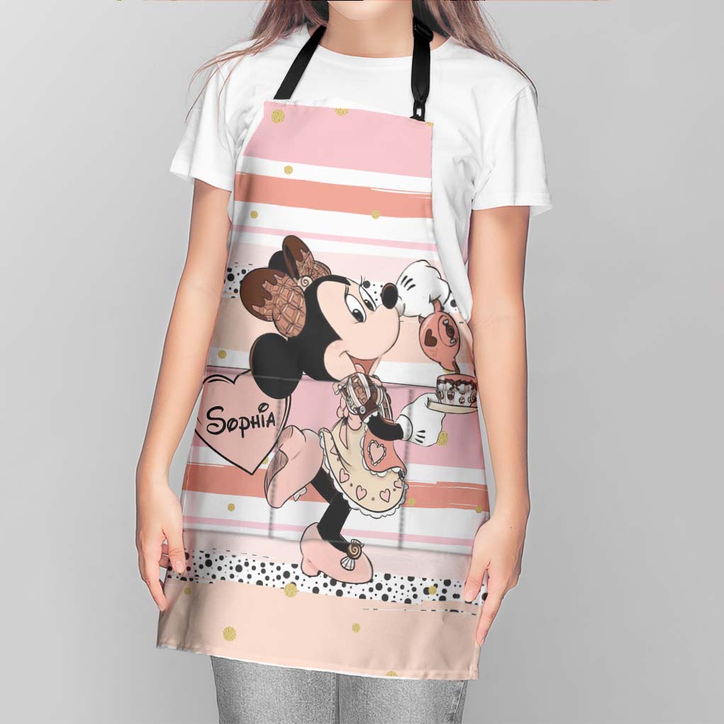 Just A Girl - Personalized Mouse Apron
