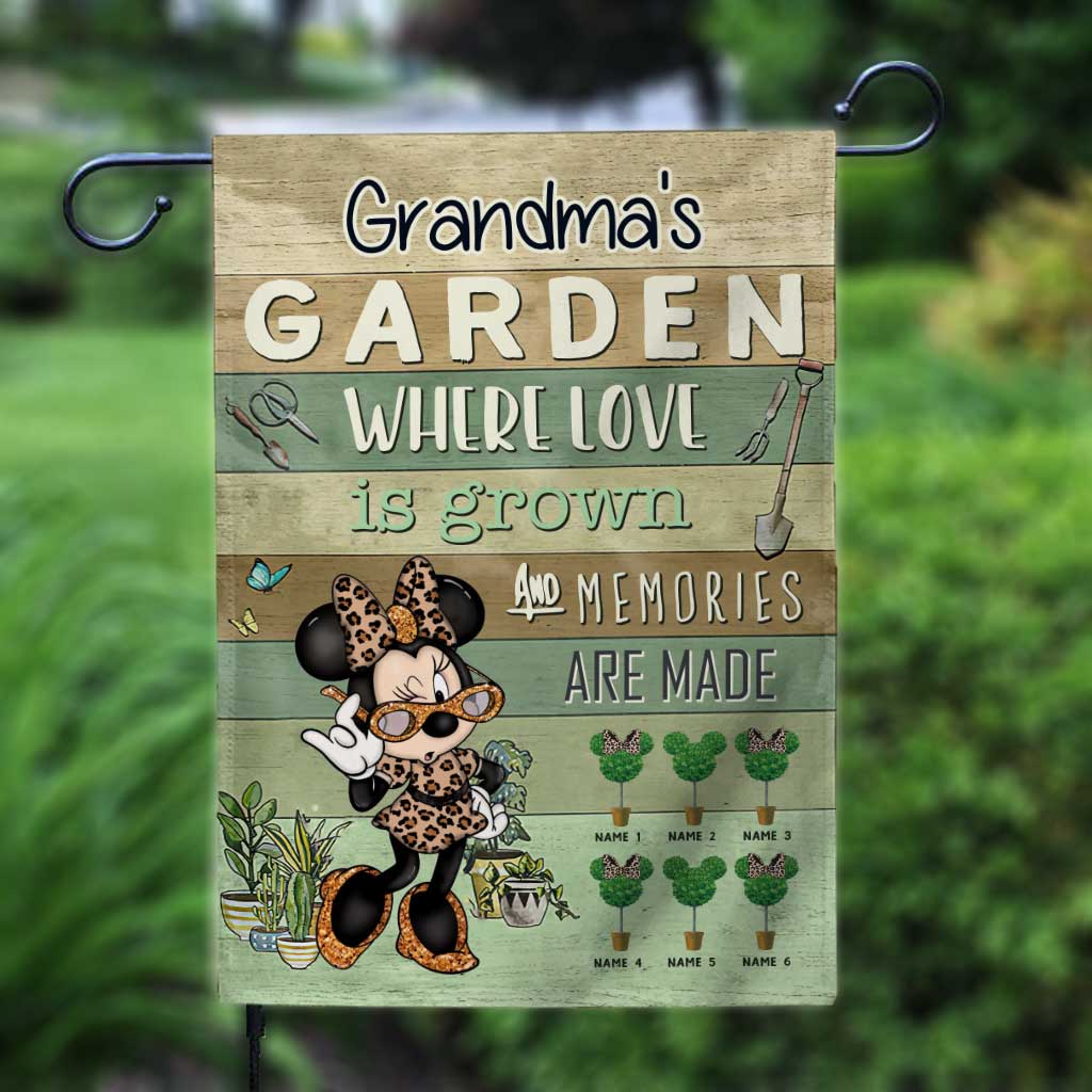Nana's Garden - Personalized Mother's Day Grandma Garden Flag