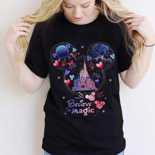 Believe In Magic - Independence Day Mouse T-shirt and Hoodie