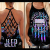 When It Gets Hot My Top Comes Off - Car Cross Tank Top