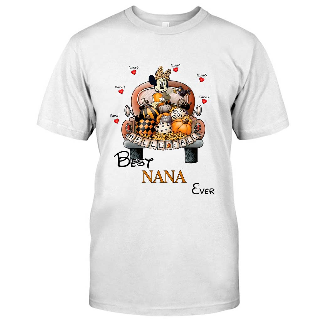 Hello Fall - Personalized Mouse T-shirt and Hoodie