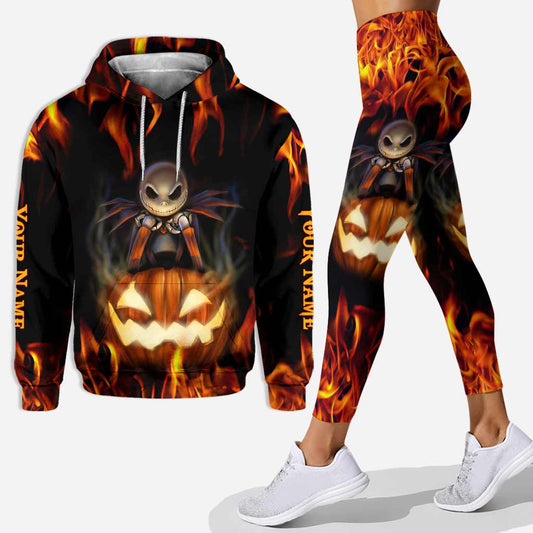 If Your Kick Me When I'm Down - Personalized Nightmare Hoodie and Leggings