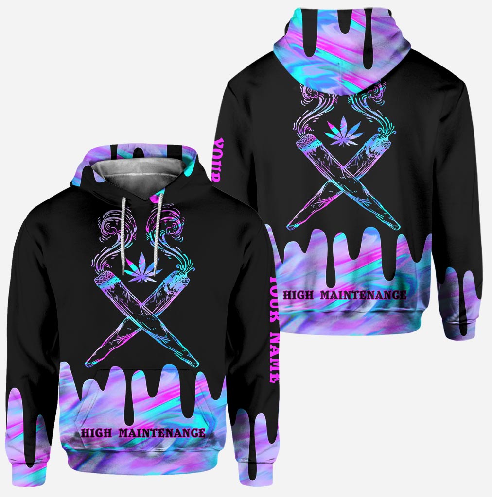 High Maintenance - Personalized Weed Hoodie And Leggings