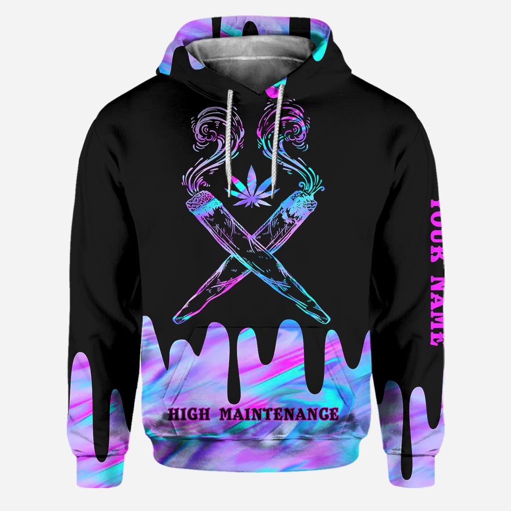 High Maintenance - Personalized Weed Hoodie And Leggings