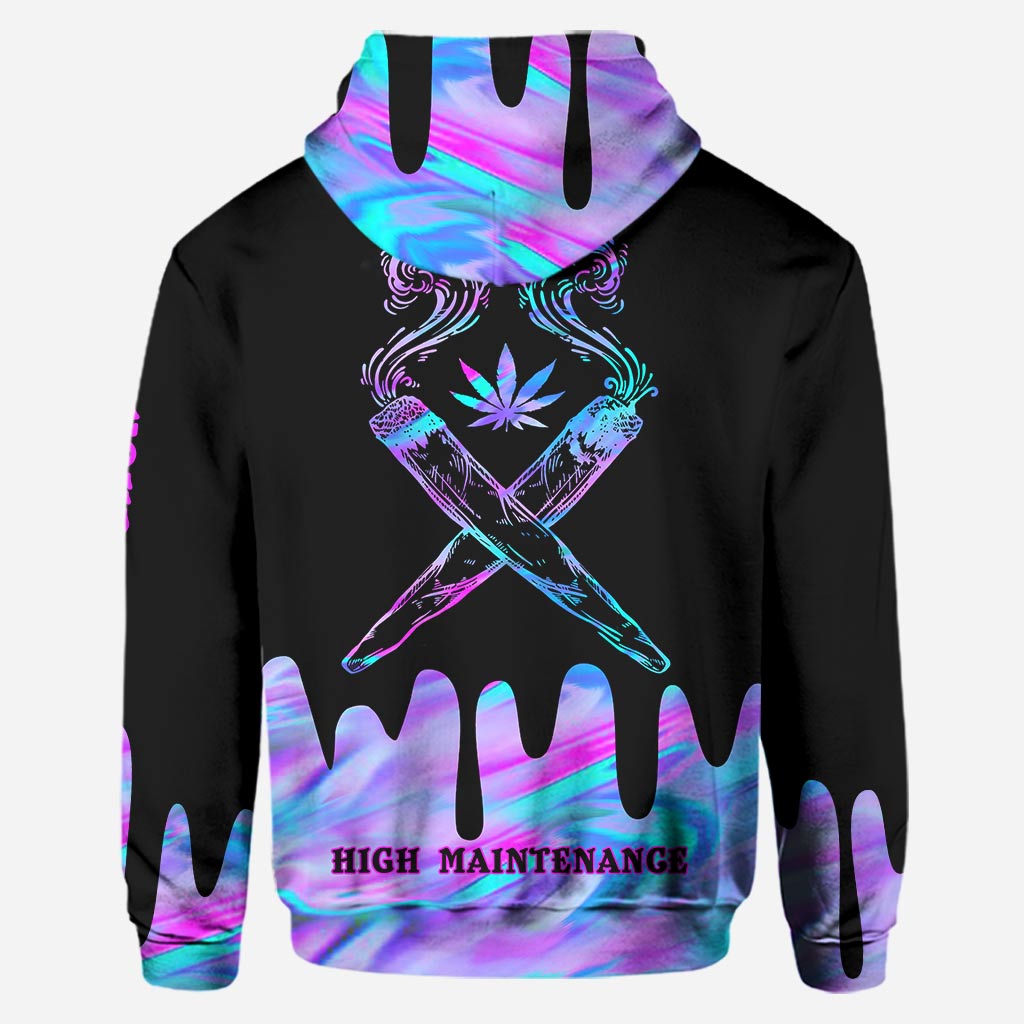 High Maintenance - Personalized Weed Hoodie And Leggings