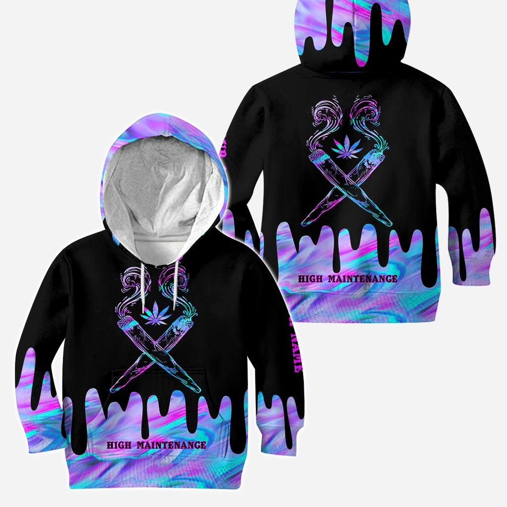 High Maintenance - Personalized Weed Hoodie And Leggings