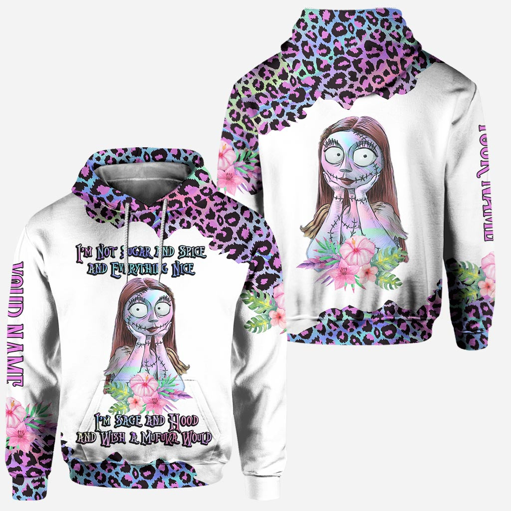 I'm Not Sugar And Spice - Personalized Nightmare Hoodie and Leggings