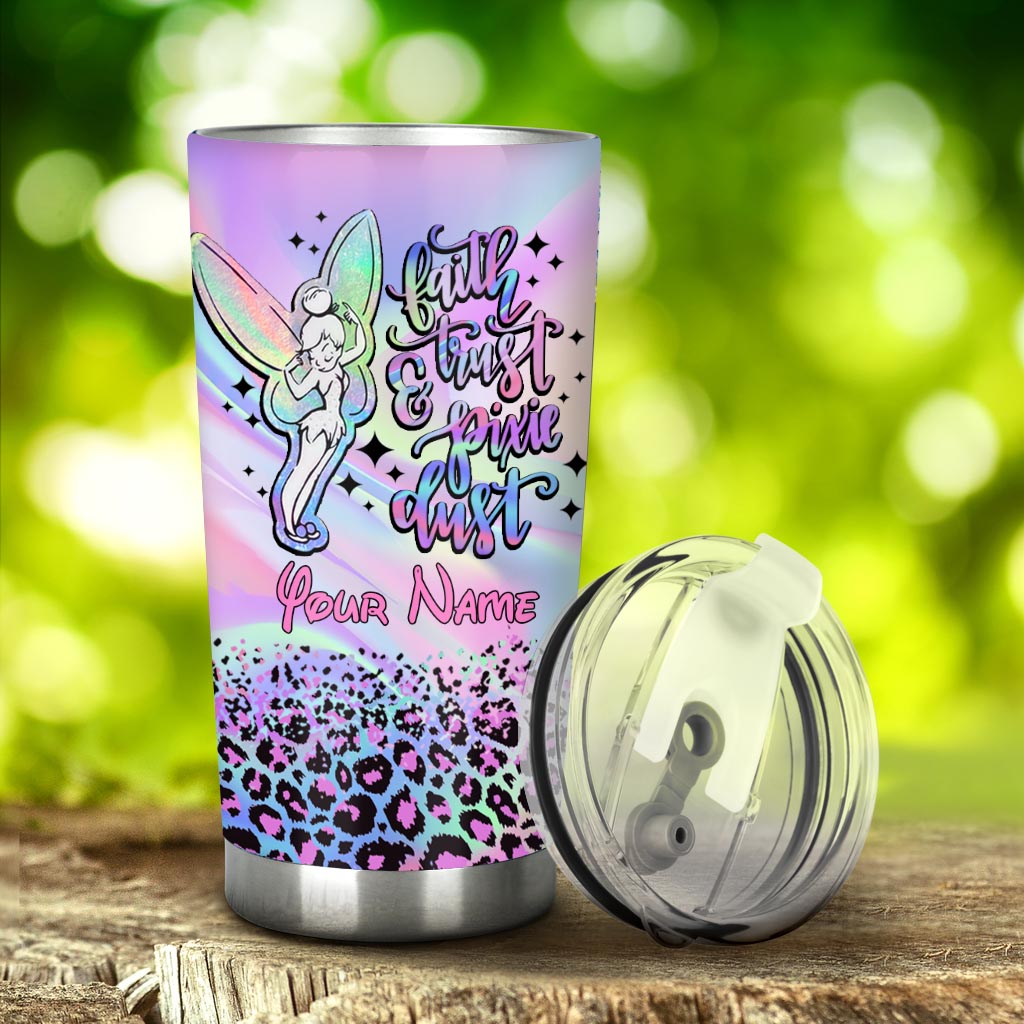 Faith Trust Magic Dust - Personalized Mouse Tumbler