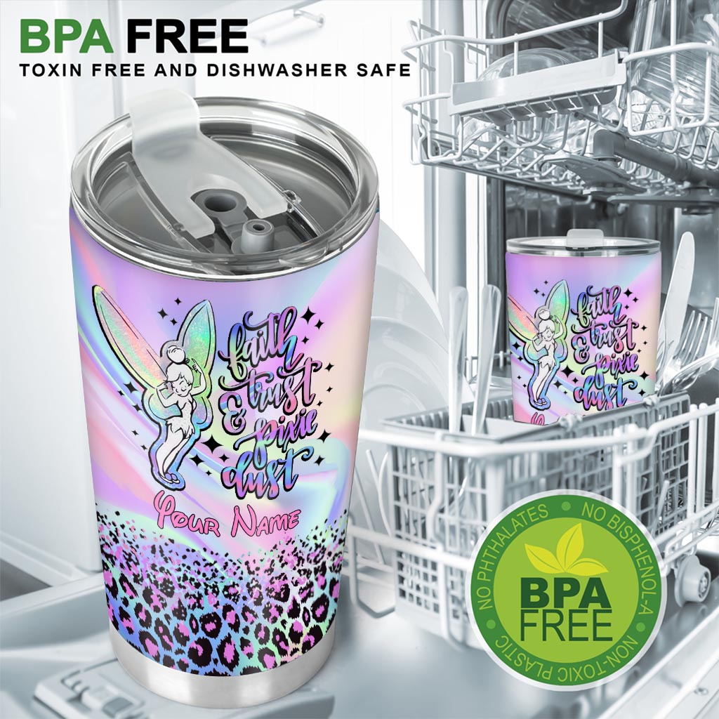 Faith Trust Magic Dust - Personalized Mouse Tumbler