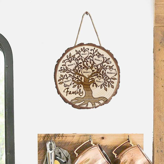 Family - Personalized Wood Sign