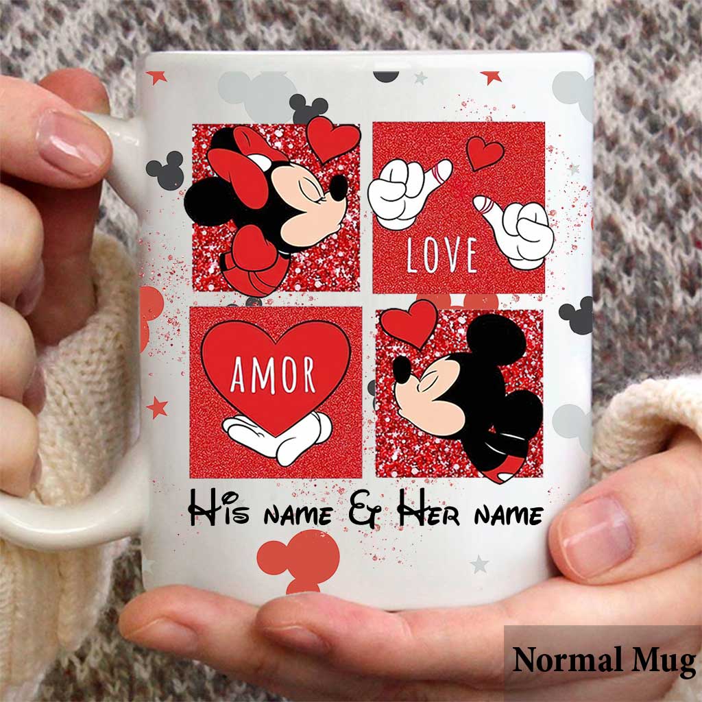 We're A Team - Personalized Couple Mouse Mug