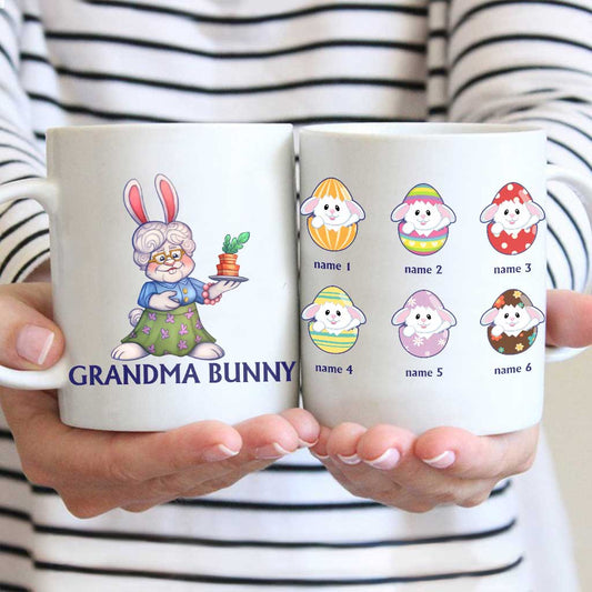 Grandma Bunny - Personalized Easter Day Mug