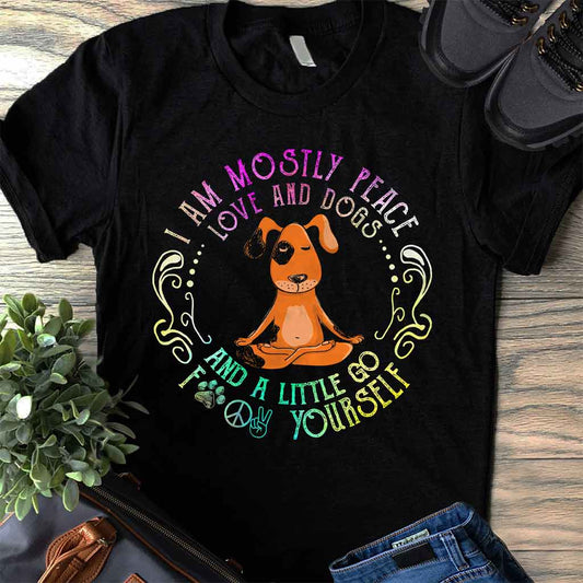 Mostly In Peace  - Dog T-shirt And Hoodie 062021
