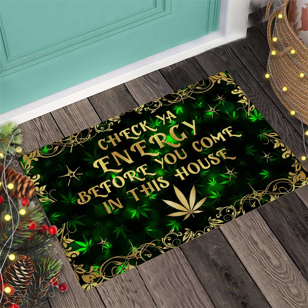 Check Ya Energy - Weed Doormat