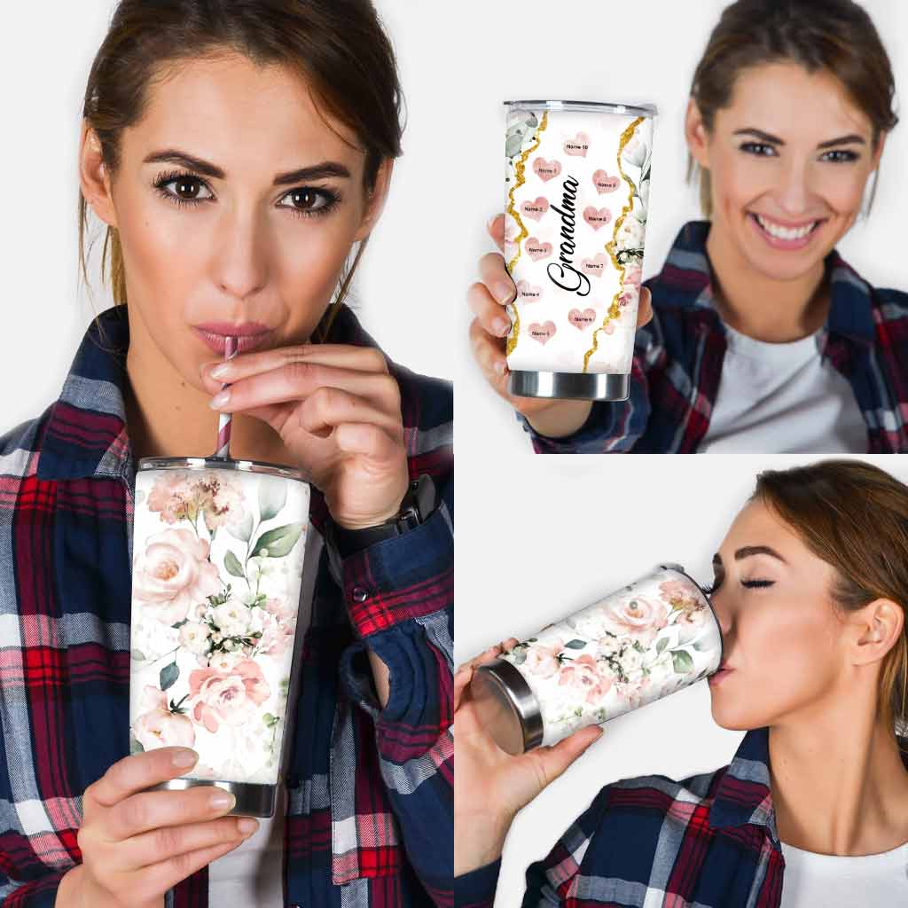 Grandma - Personalized Grandma Tumbler