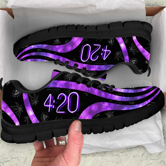 Purple 420 - Weed Sneakers