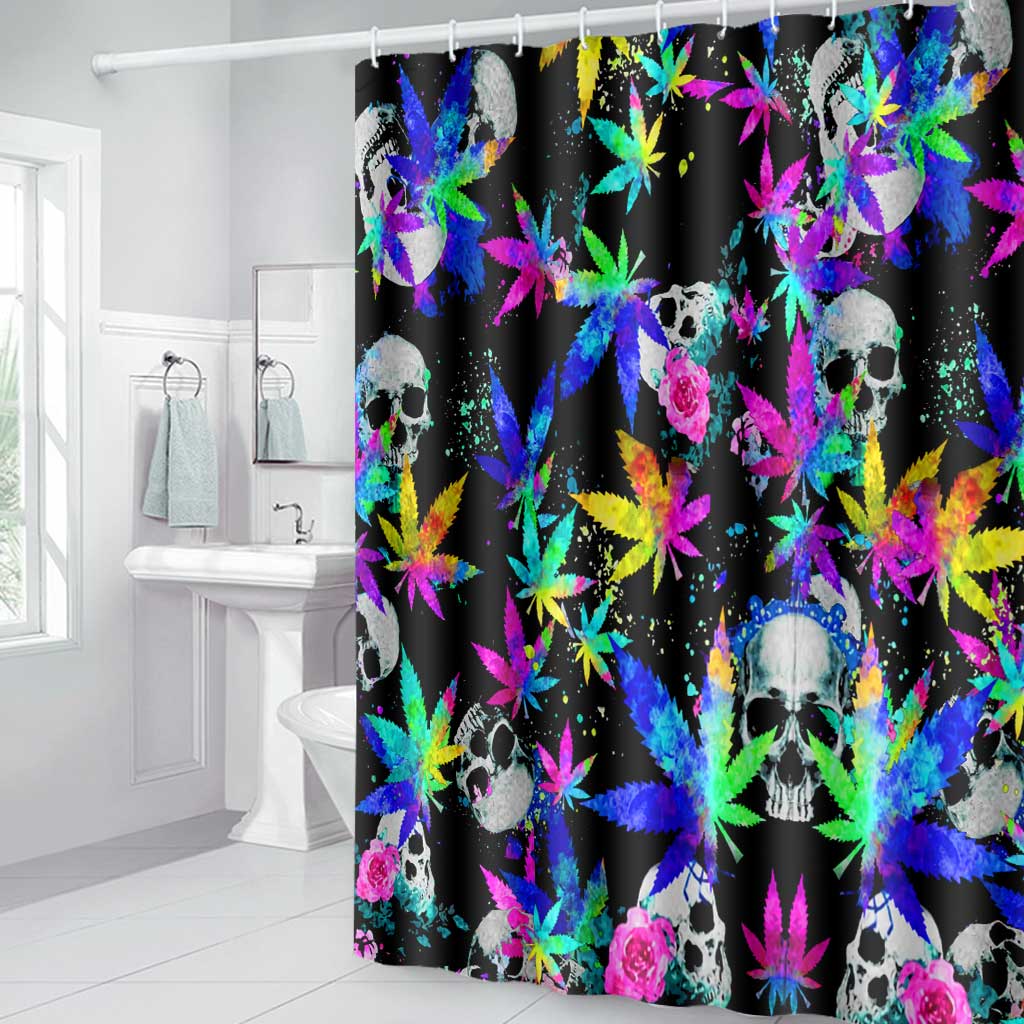 Dope Soul - Weed Bathroom Curtain & Mats Set