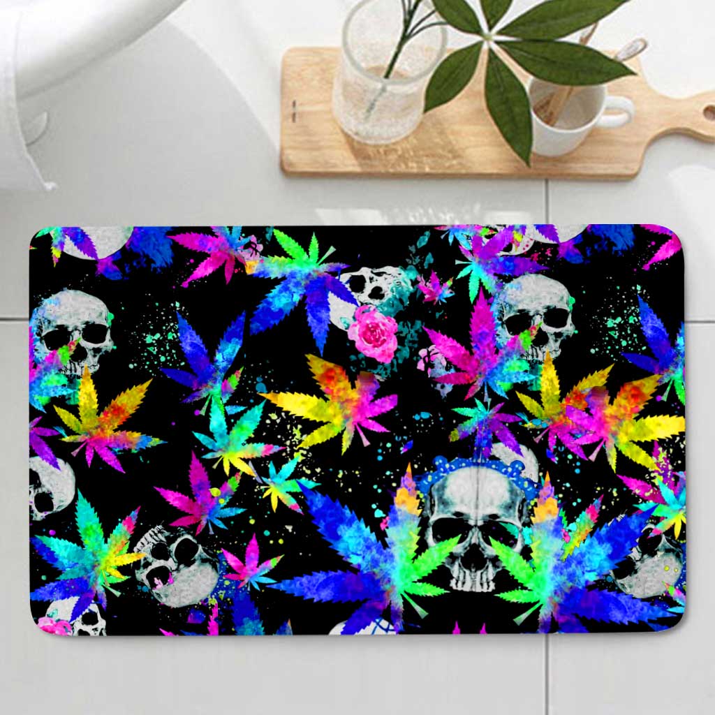 Dope Soul - Weed Bathroom Curtain & Mats Set