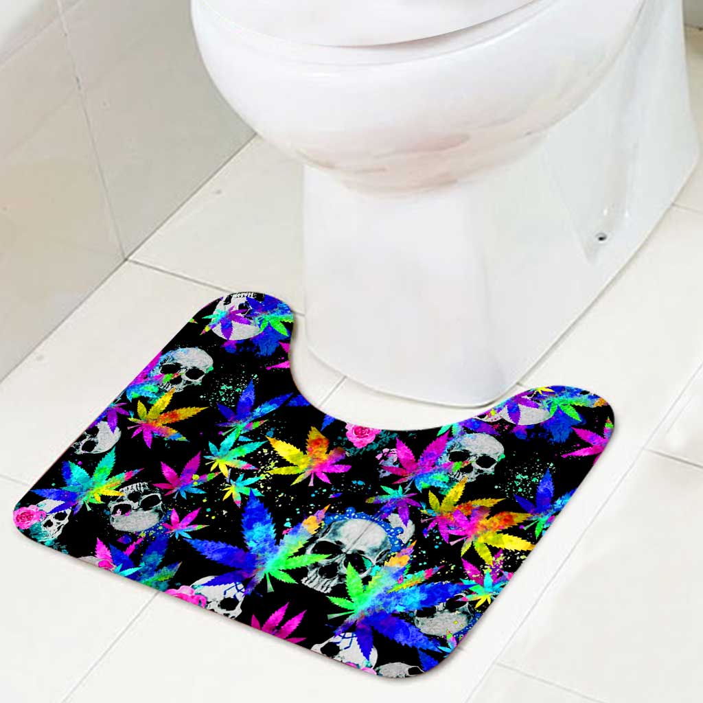 Dope Soul - Weed Bathroom Curtain & Mats Set