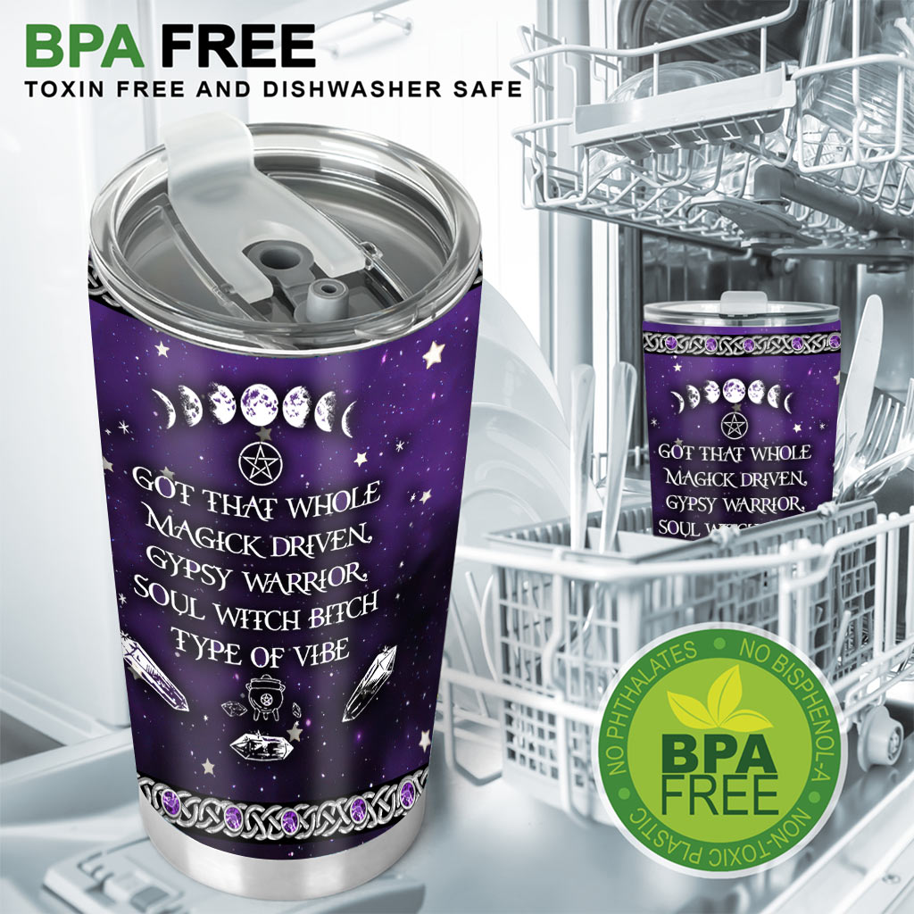 Got That Whole Magic Driven - Personalized Witch Tumbler