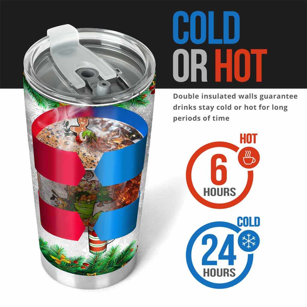 DNA Test - Personalized Christmas Stole Christmas Tumbler