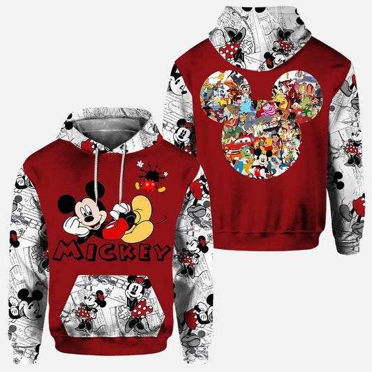 Magic Mickey - Mouse All Over T-shirt and Hoodie 102021