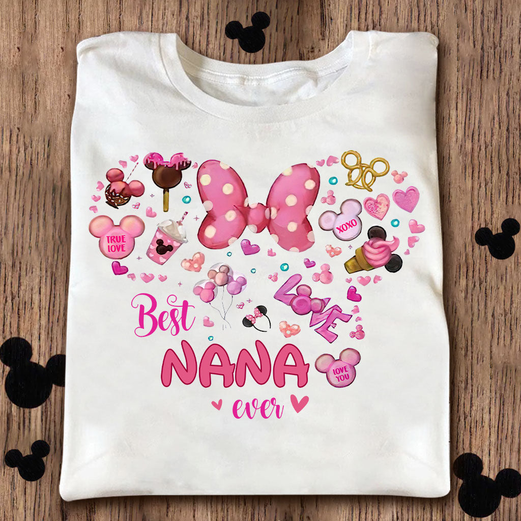 Best Nana Ever - Personalized Grandma T-shirt and Hoodie