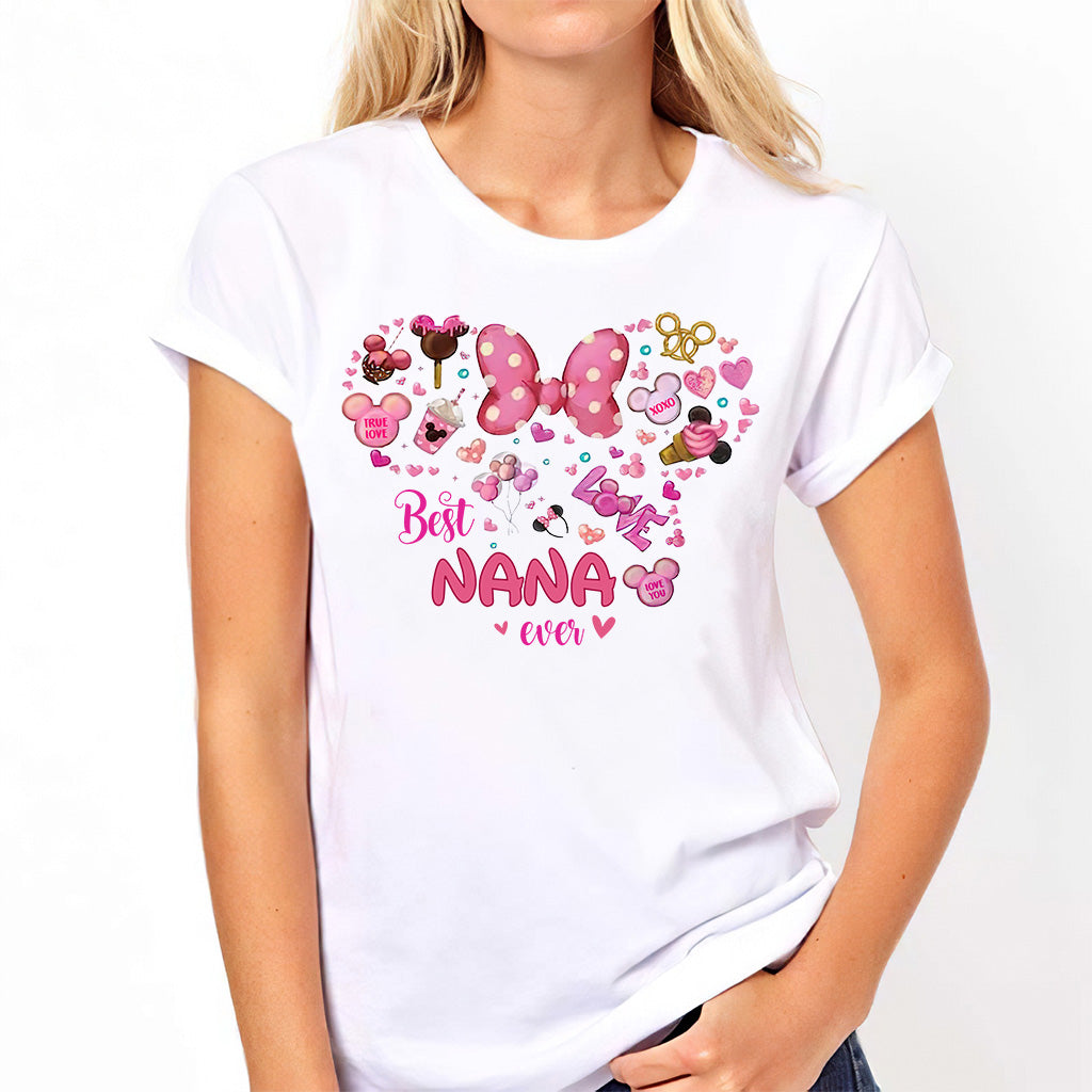 Best Nana Ever - Personalized Grandma T-shirt and Hoodie