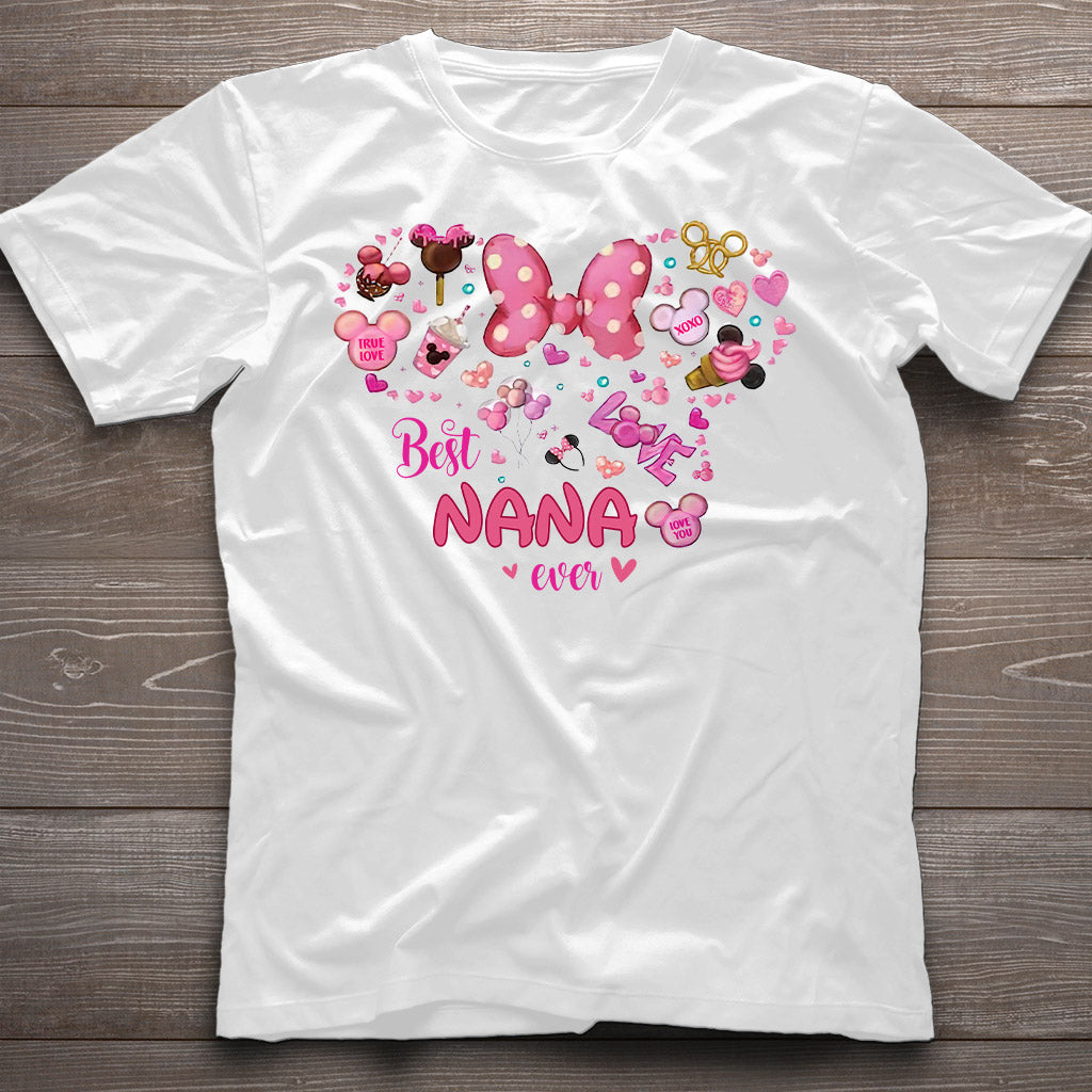 Best Nana Ever - Personalized Grandma T-shirt and Hoodie