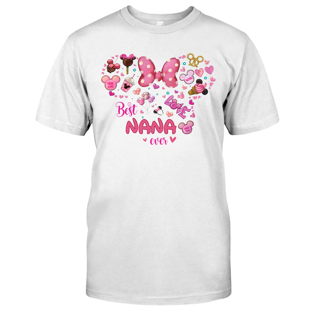 Best Nana Ever - Personalized Grandma T-shirt and Hoodie