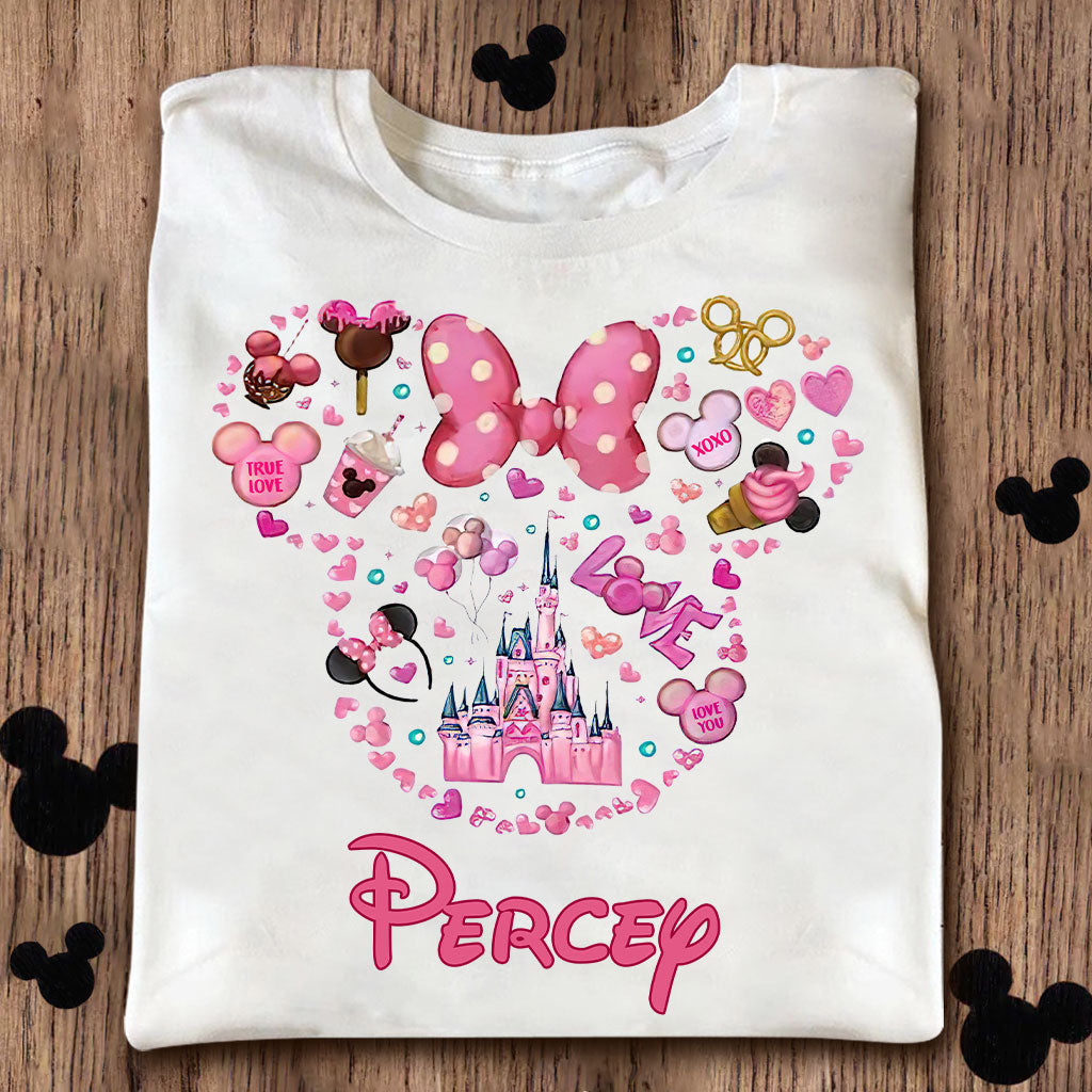 Sweet Holiday - Personalized Christmas Mouse T-shirt and Hoodie