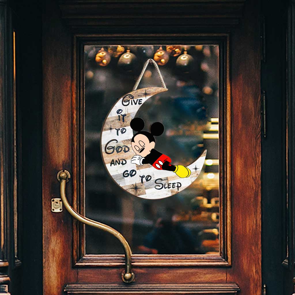 Give It To God - Mouse Wood Sign