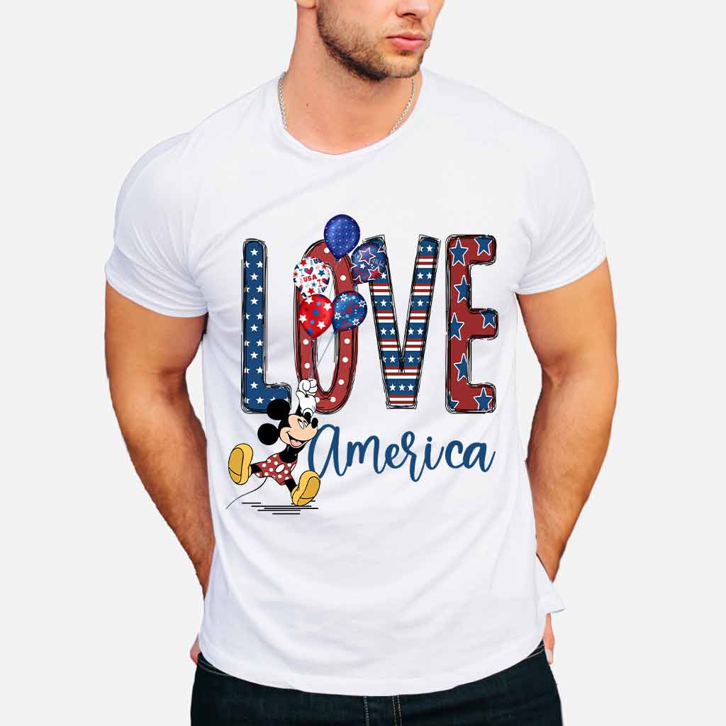 Love - Independence Day Mouse T-shirt and Hoodie
