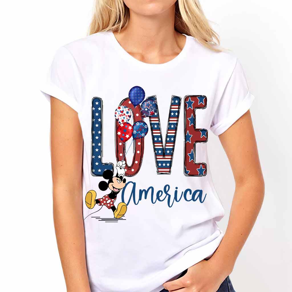 Love - Independence Day Mouse T-shirt and Hoodie
