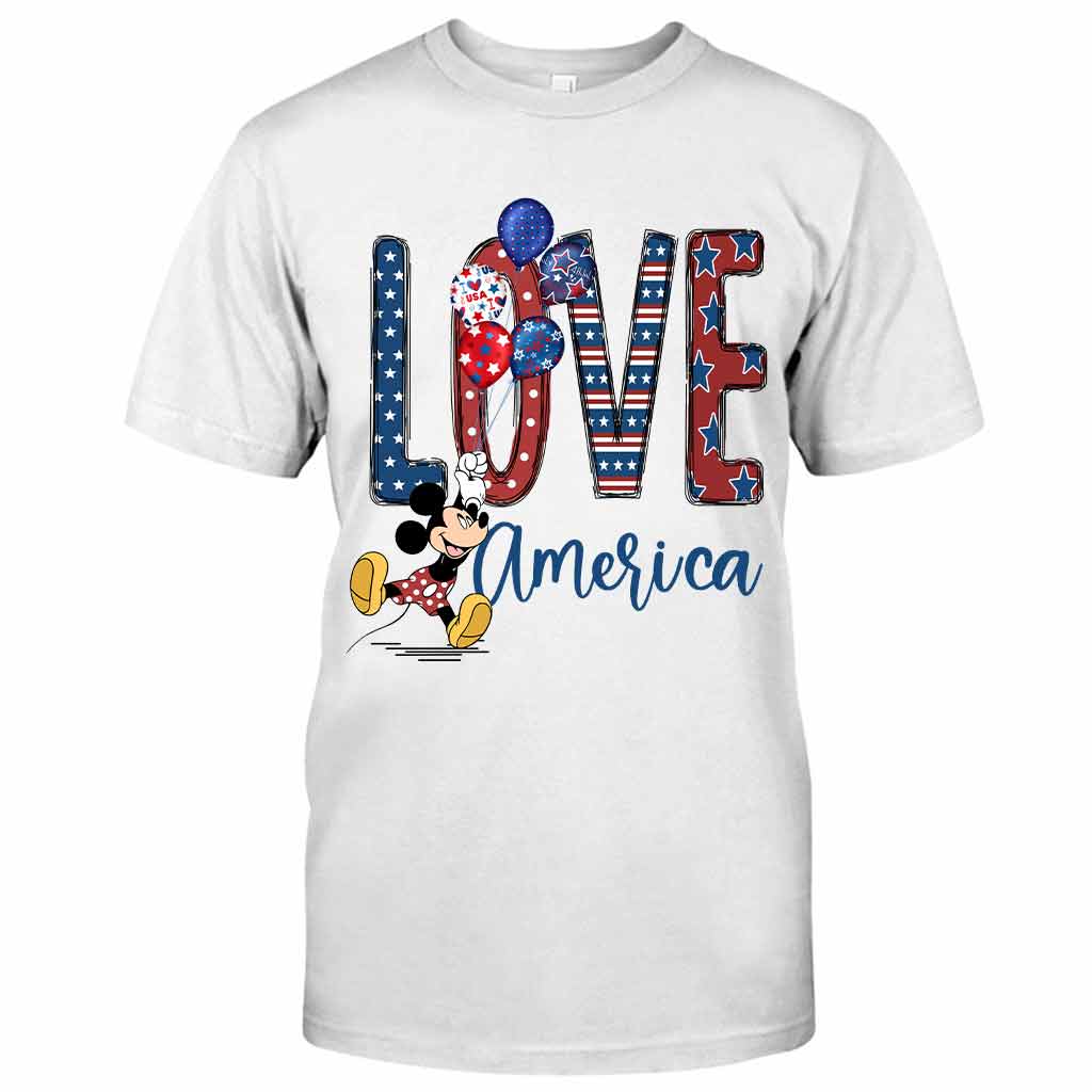 Love - Independence Day Mouse T-shirt and Hoodie