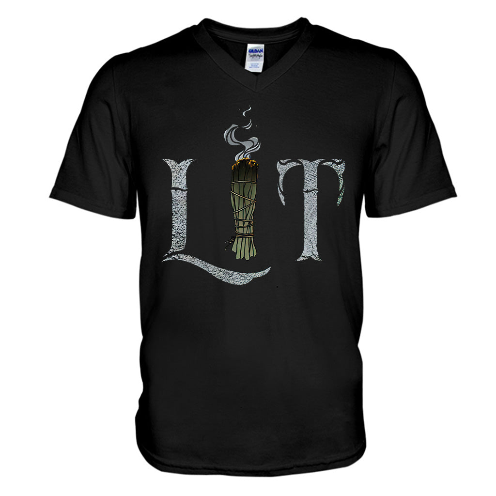 Lit Witch Sage - Witch T-shirt And Hoodie 082021