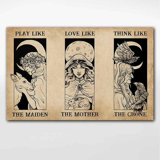 Play Like The Maiden - Witch Poster 082021